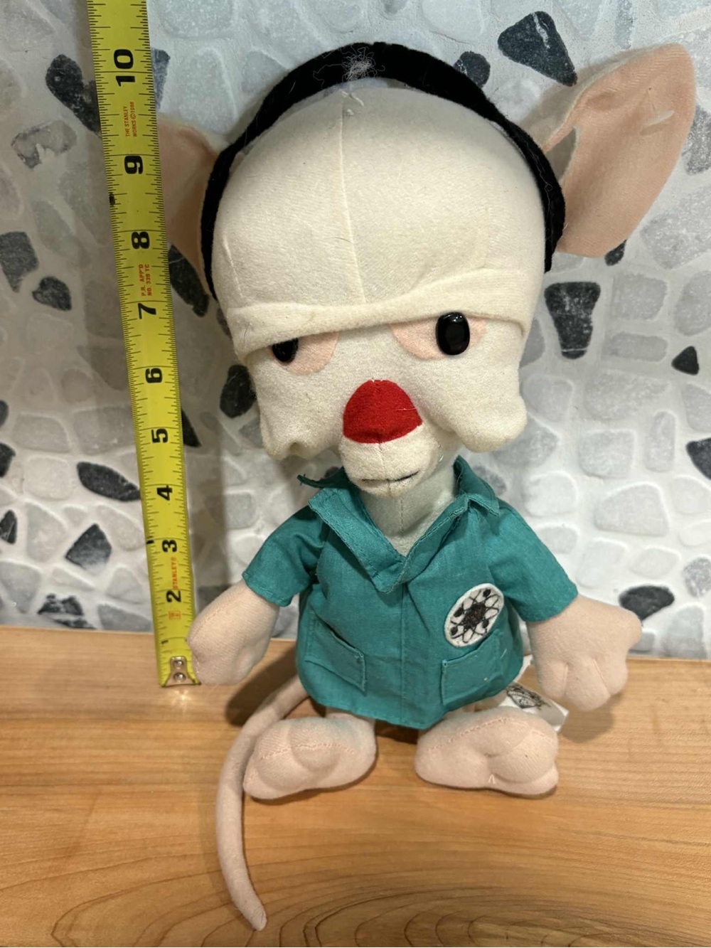 Vintage The Brain Plush